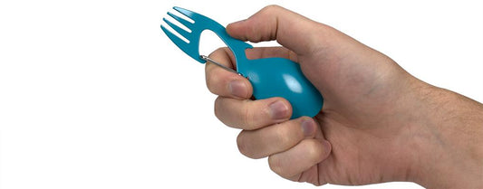 Kershaw Knives Utensils Kershaw Knives Kershaw Ration Teal Eating Utensil / Multi-Tool - 4-3/5" Overall Length