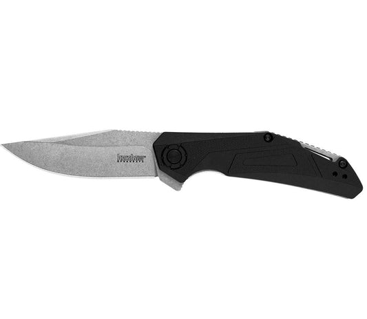 Kershaw Knives Knives &amp; Edged Tools|Knives Kershaw Knives Kershaw Camshaft Knife with SpeedSafe 3" Clip Point Blade Black
