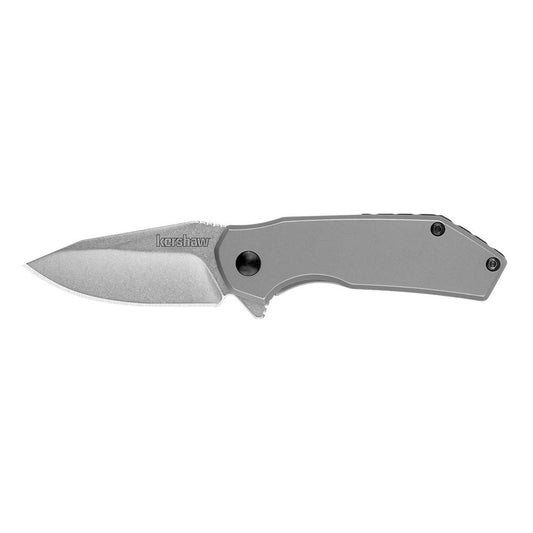 Kershaw Knives Knives &amp; Edged Tools|Knives Kershaw Knives Kershaw Valve Folding Knife 2-1/4" Drop Point Blade Silver