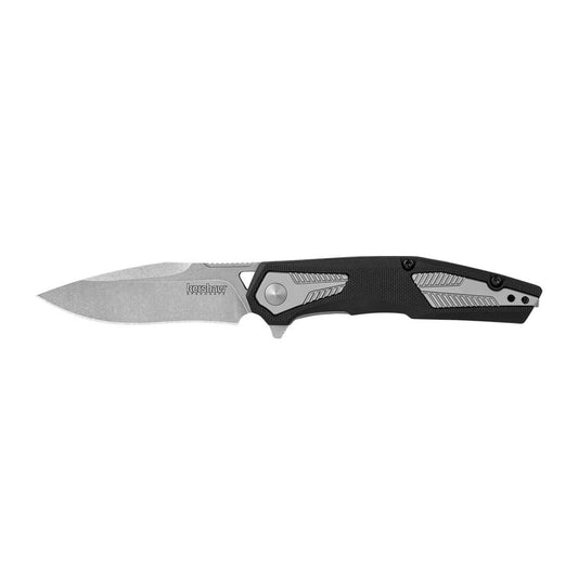 Kershaw Knives Knives &amp; Edged Tools|Knives Kershaw Knives Kershaw Tremolo Spring Assisted Folding Knife 3-1/8" Clip Point Blade Black
