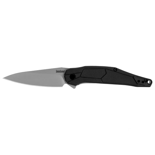 Kershaw Knives Knives &amp; Edged Tools|Knives Kershaw Knives Kershaw Lightyear Spring Assisted Folding Knife 3-1/2" Spearpoint Blade Black