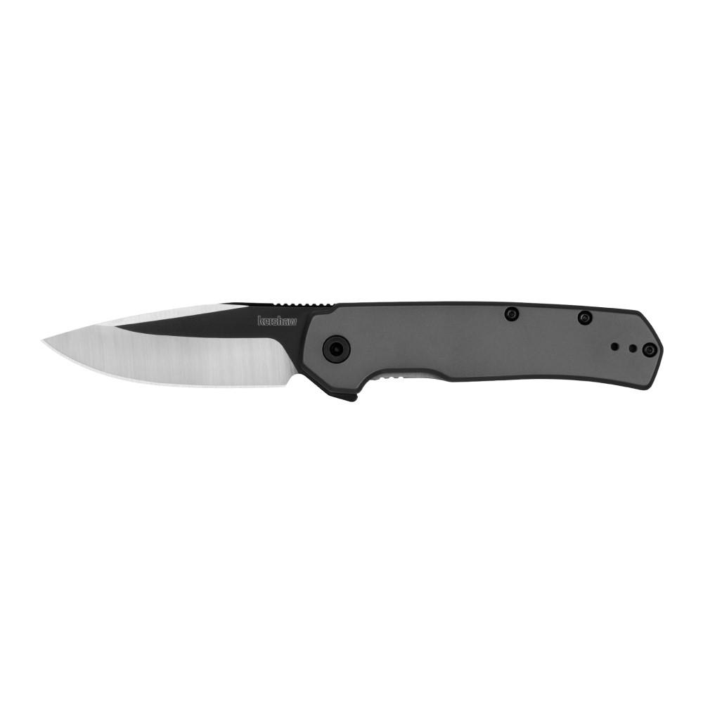 Kershaw Knives Knives Kershaw Knives Kershaw Thermal Folding Knife 3" Drop Point Blade Grey