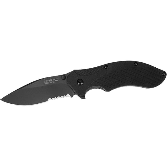 Kershaw Knives Knives &amp; Edged Tools|Knives Kershaw Knives Kershaw Clash Folding Knife 3-1/10" Drop Point Blade Black