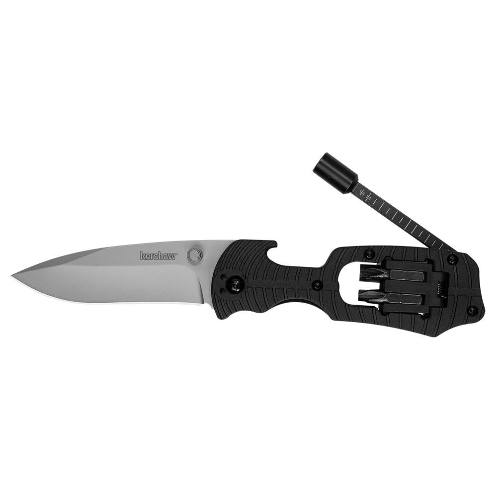 Kershaw Knives Knives &amp; Edged Tools|Knives Kershaw Knives Kershaw Select Fire Folding Knife 3-2/5" Drop Point Blade Black