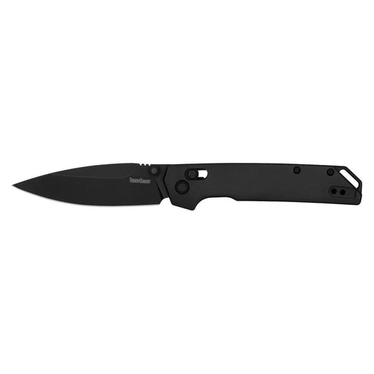 Kershaw Knives Knives Kershaw Knives Kershaw Iridium Folding Knife 3-2/5" Spear Point Blade Black