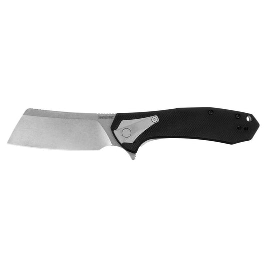 Kershaw Knives Knives &amp; Edged Tools|Knives Kershaw Knives Kershaw Bracket Folding Knife 3-2/5" Cleaver Blade Black