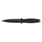 Kershaw Knives Knives &amp; Edged Tools|Knives Kershaw Knives Kershaw Secret Agent Fixed Boot Knife 4-2/5" Spear Point Black with Sheath