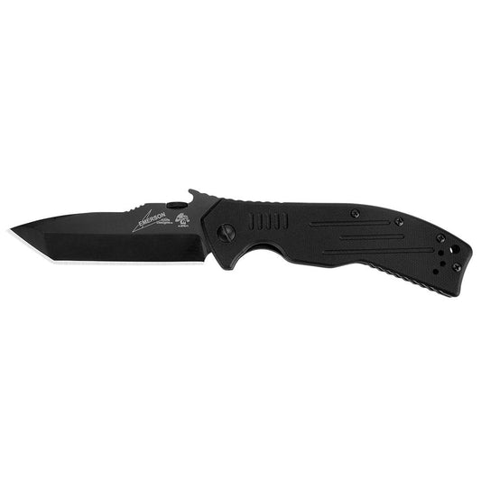 Kershaw Knives Knives &amp; Edged Tools|Knives Kershaw Knives Kershaw CQC- 8K Folding Knife 3-1/2" American Tanto Blade Black