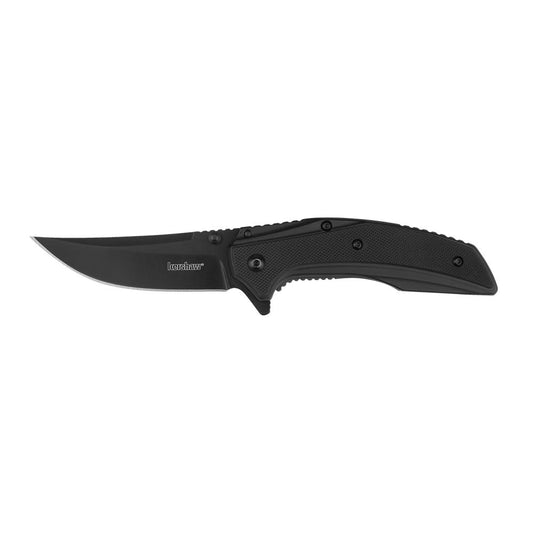 Kershaw Knives Knives Kershaw Knives Kershaw Outright Folding Knife 3" Trailing Point Blade Black