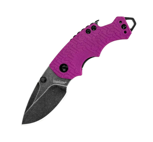 Kershaw Knives Knives &amp; Edged Tools|Knives Kershaw Knives Kershaw Shuffle Knife - Blackwash Finish / Purple