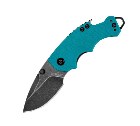 Kershaw Knives Knives &amp; Edged Tools|Knives Kershaw Knives Kershaw Shuffle Knife - Blackwash Finish / Teal