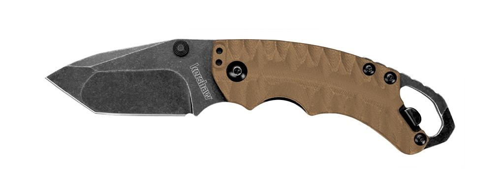 Kershaw Knives Knives &amp; Edged Tools|Knives Kershaw Knives Kershaw Shuffle II Knife - Tan / Tanto