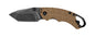 Kershaw Knives Knives &amp; Edged Tools|Knives Kershaw Knives Kershaw Shuffle II Knife - Tan / Tanto