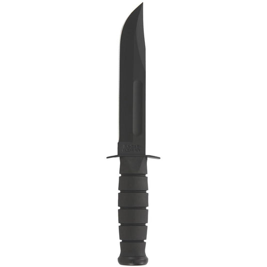 Ka-Bar Knives Knives Ka-Bar Knives  Ka-Bar Ka-Bar Fixed Knife 7" Clip Point Blade Black with Sheath