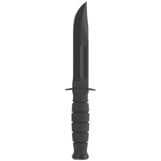 Ka-Bar Knives Knives &amp; Edged Tools Ka-Bar Knives  Ka-Bar Short Ka-Bar Fixed Knife 5-1/4" Clip Point Blade Black
