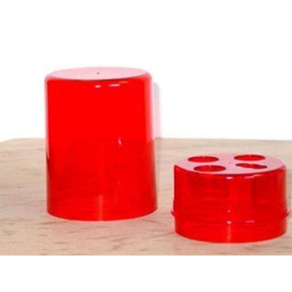 Lee Precision Die Parts Shell Holders &amp; Accessories Lee Precision Lee Red 3-Die Round Storage Box