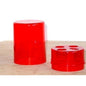 Lee Precision Die Parts Shell Holders &amp; Accessories Lee Precision Lee Red 3-Die Round Storage Box