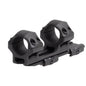 Leapers Scope Rings Leapers  Leapers 1-Piece UTG ACCU-SYNC QR Cantilever Mount 1" Medium 34mm Offset - Matte Black