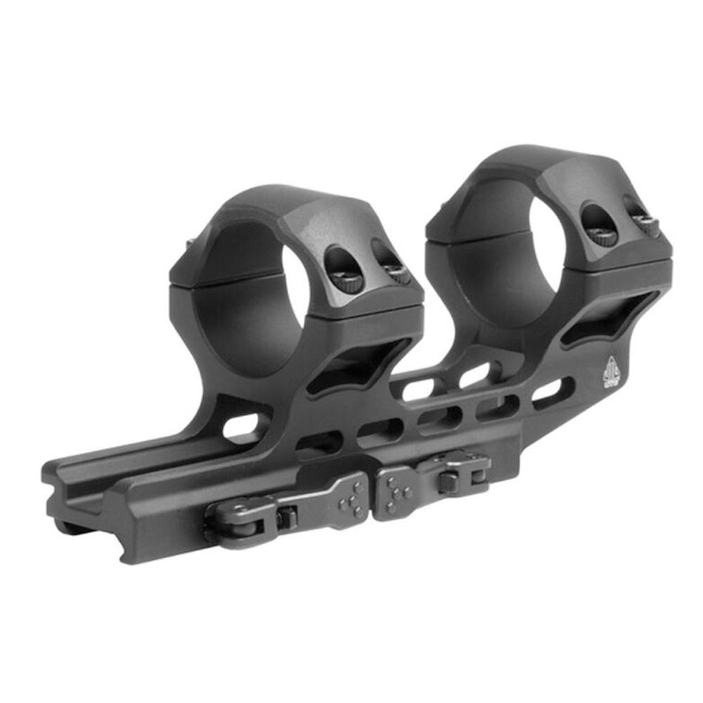 Leapers Scope Rings Leapers  Leapers UTG ACCU-SYNC QR Cantilever Mount 30mm High w 34mm Offset - Matte Black