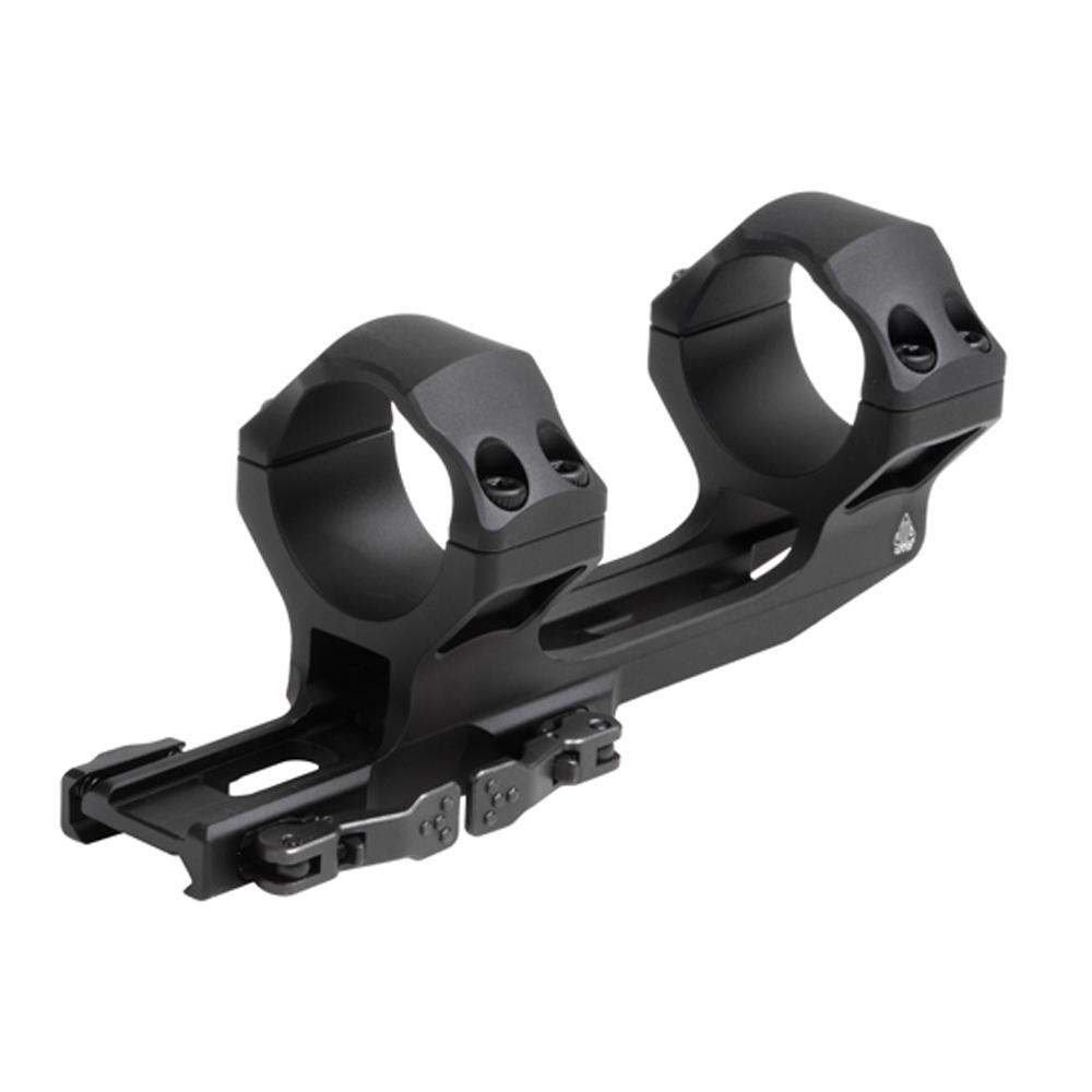 Leapers Scope Rings Leapers  Leapers UTG ACCU-SYNC QR Cantilever Mount 34mm X-High w 70mm Offset - Matte Black