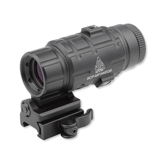 Leapers Magnifier Leapers  Leapers UTG 3X Magnifier with Flip-to-side QD Mount With E Adjustable