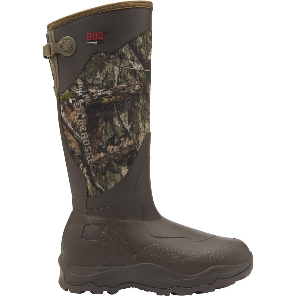 Lacrosse Footwear Boots &amp; Shoes Lacrosse Footwear  Lacrosse Alpha Agility 17" Boots 800G Mossy Oak Country DNA Size 9