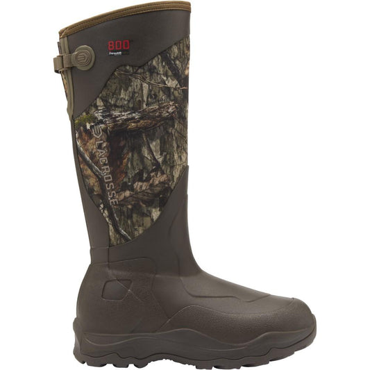 Lacrosse Footwear Boots &amp; Shoes Lacrosse Footwear  Lacrosse Alpha Agility 17" Boots 800G Mossy Oak Country DNA Size 9