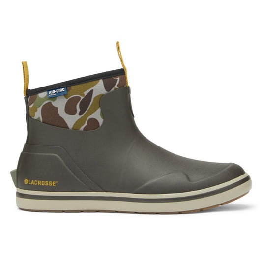 Lacrosse Footwear Boots &amp; Shoes Lacrosse Footwear  LaCrosse Mens Alpha Deck Boot 6" Olive/Camo Size 11.5