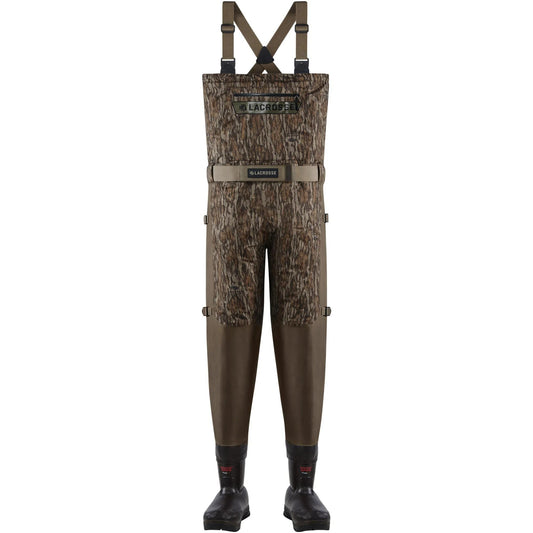 Lacrosse Footwear Waders &amp; Wading Boots Lacrosse Footwear  LaCrosse Alpha Swampfox Breathable Mossy Oak Bottomland 1000G Size 8