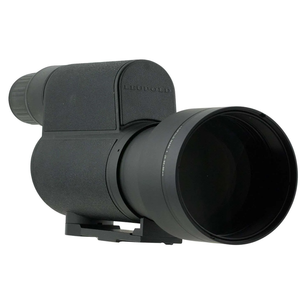 Leupold Spotting Scopes Leupold  Leupold Mark 4 20-60x80mm Spotting Scope FFP TMR Reticle Non-Illuminated Black