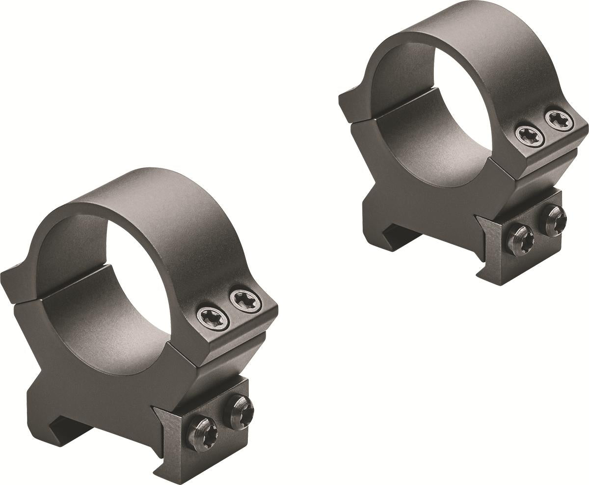 Leupold Scope Rings Leupold  Leupold 2-Piece Precision-Fit PRW2 Weaver-Style Permanent Rings 30mm High - Matte Black