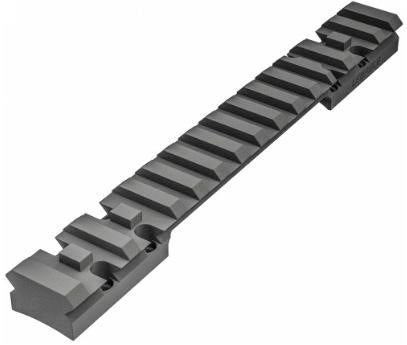 Leupold Bases &amp; Mounts by Gun Make &amp; Model Leupold  Leupold 1-Piece Backcountry Cross-Slot Picatinny/Weaver Rail Browning X-Bolt LA Matte 6.6" Length