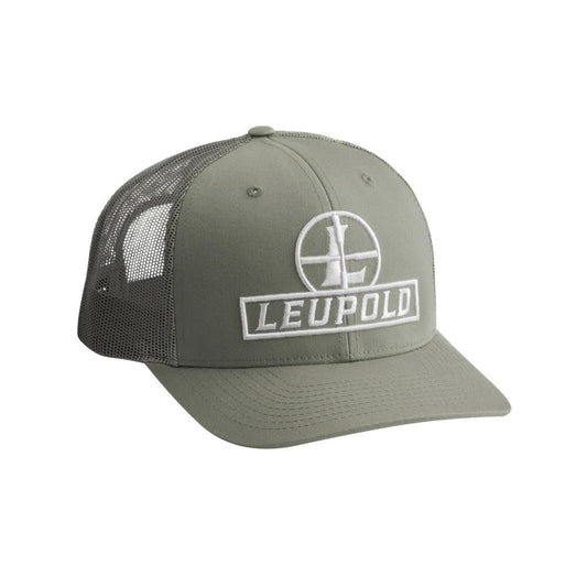Leupold Hats Leupold  Leupold Reticle Trucker Hat Loden Green