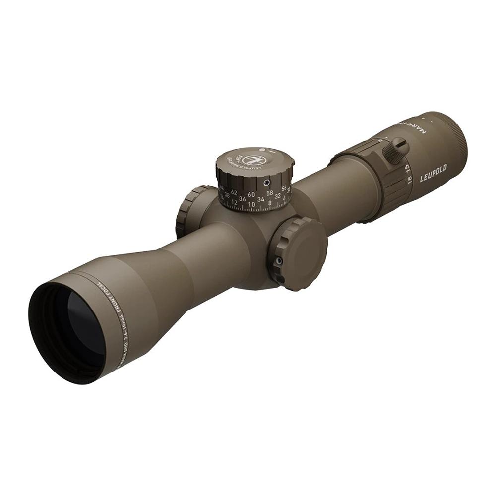 Leupold Centerfire Scopes Leupold  Leupold Mark 5HD Rifle Scope 3.6-18x44 35mm M1C3 FFP PR-1MOA Non-Illum Flat Dark Earth