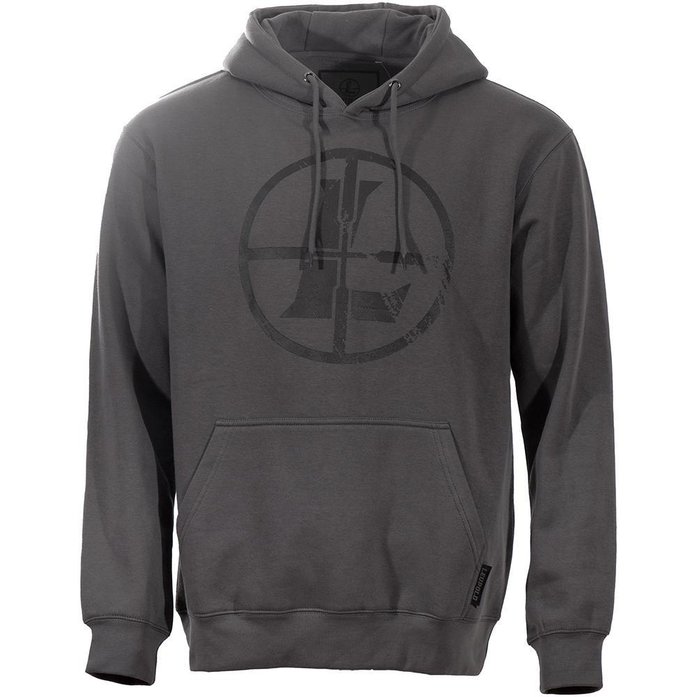Leupold Hoodies &amp; Sweatshirts Leupold  Leupold Distressed Reticle Hoodie Gunmetal S