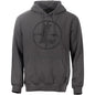 Leupold Hoodies &amp; Sweatshirts Leupold  Leupold Distressed Reticle Hoodie Gunmetal S