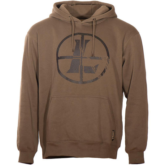 Leupold Hoodies &amp; Sweatshirts Leupold  Leupold Distressed Reticle Hoodie Otter 3XL