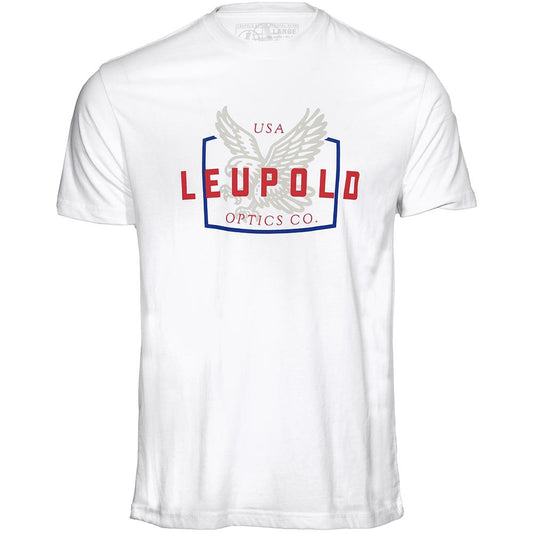 Leupold Short Sleeve Shirts Leupold  Leupold Eagle Short Sleeve Shirt White XL