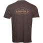 Leupold Short Sleeve Shirts Leupold  Leupold L&S Heritage Short Sleeve Tee Espresso M