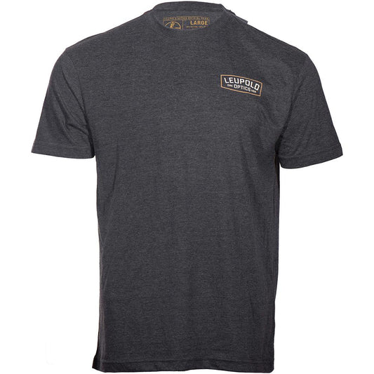 Leupold Short Sleeve Shirts Leupold  Leupold Badge Short Sleeve Shirt Charcoal L