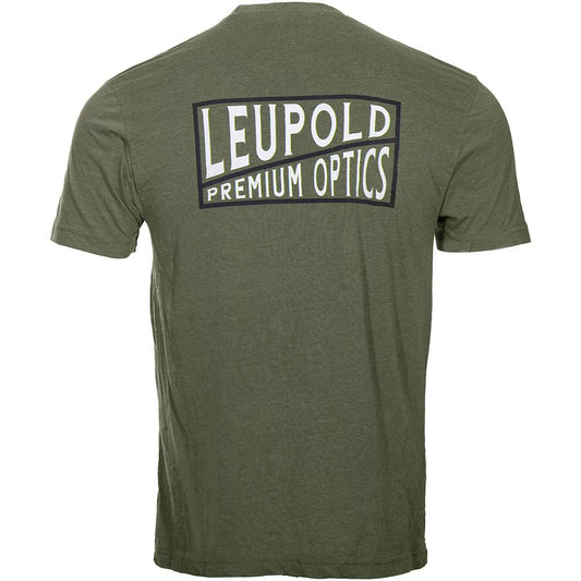 Leupold Short Sleeve Shirts Leupold  Leupold Premium Optics Short Sleeve Tee Light Olive XL
