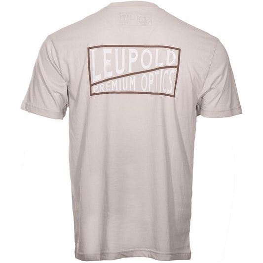 Leupold Short Sleeve Shirts Leupold  Leupold Premium Optics Short Sleeve Tee Sand M