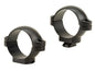 Leupold Scope Rings Leupold  Leupold 2-Piece STD Windage Adjustable Steel Rings 1" Low Matte