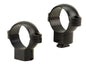 Leupold Scope Rings Leupold  Leupold 2-Piece STD Windage Adjustable Steel Rings 1" High Matte