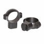 Leupold Scope Rings Leupold  Leupold 2-Piece STD Windage Adjustable Steel Rings 1" Super High Matte
