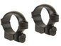Leupold Scope Rings Leupold  Leupold 2-Piece Solid Steel Ringmounts - Ruger No. 1 & .77/22 1" Low Gloss Black