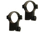 Leupold Scope Rings Leupold  Leupold 2-Piece Solid Steel Ringmounts - Ruger M77 1" Super High Matte Black