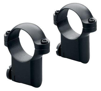 Leupold Optics|Scope Rings Leupold  Leupold 2-Piece Solid Steel Ringmounts - Ruger No. 1 & 77/22 30mm Medium Gloss Black
