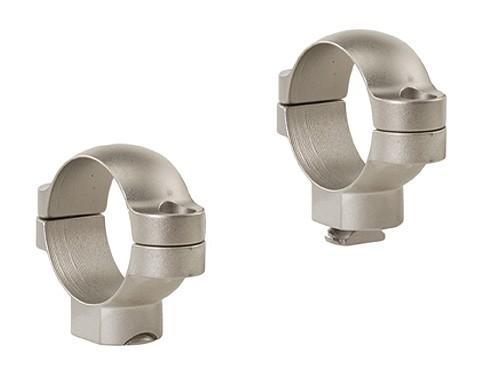 Leupold Scope Rings Leupold  Leupold 2-Piece STD Windage Adjustable Steel Rings 30mm High Silver