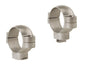 Leupold Scope Rings Leupold  Leupold 2-Piece STD Windage Adjustable Steel Rings 30mm High Silver